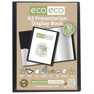 Eco Eco A3 10 Pocket Presentation Display Book